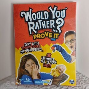 NIB Would You Rather? Prove It Game